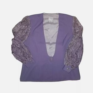 La Jolie Lilac Purple Sz 22 18 Blazer Dress Church Jacket